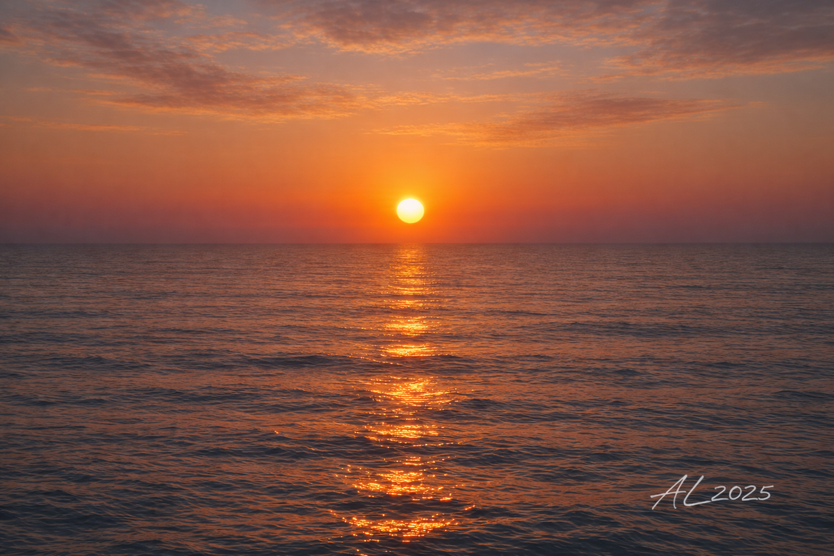 Sunset from Holi Beach Puerto Vallarta